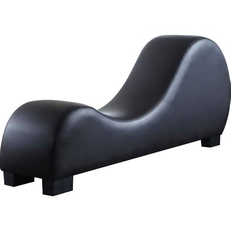 Faux Leather Stretch Chaise Yoga Chair Wayfair