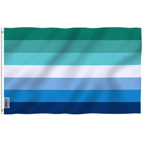 Anley 3 Ft X 5 Ft Polyester Mlm Vincian Pride Flag Men Loving Men Gay