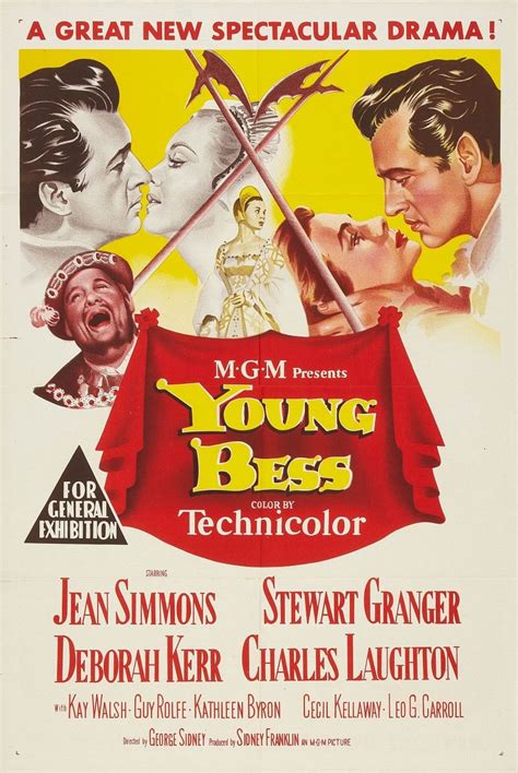 Young Bess 1953 Deborah Kerr Jean Simmons Classic Movie Posters