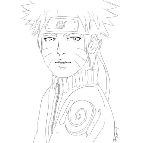 Naruto Line Art By The Typical Toy Box On Deviantart