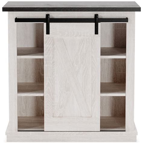 Ashley Signature Design Dorrinson A4000358 Two Tone Accent Cabinet With