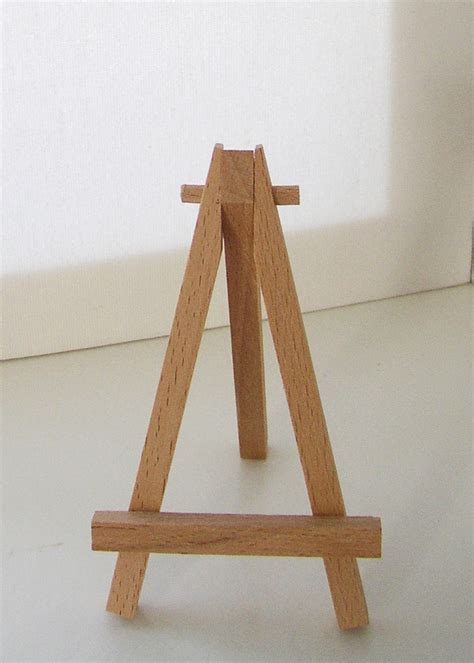 Wooden Display Stand For Mini Artwork Once Upon A Seaside Garden By