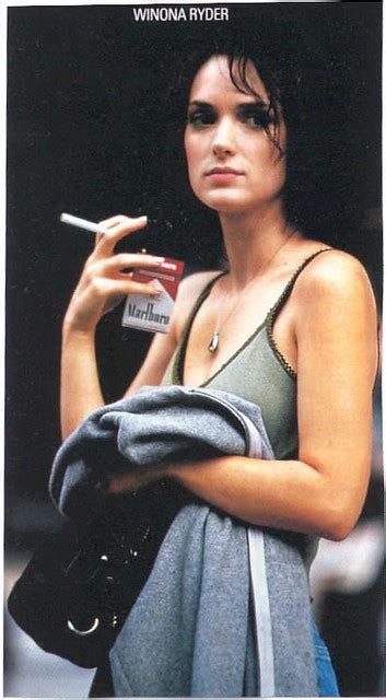 Winona Ryder Smoking 2 Winona Ryder Born Winona Laura Hor Flickr