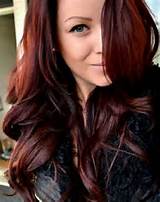 Mahogany Red Hair Dye