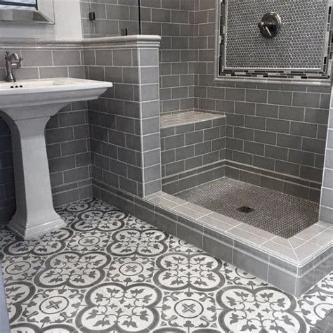 Gray Floor Tile Bathroom Ideas Flooring Guide By Cinvex