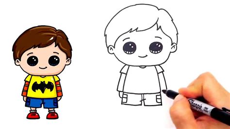 cute boy menggambar kartun  anak laki laki youtube