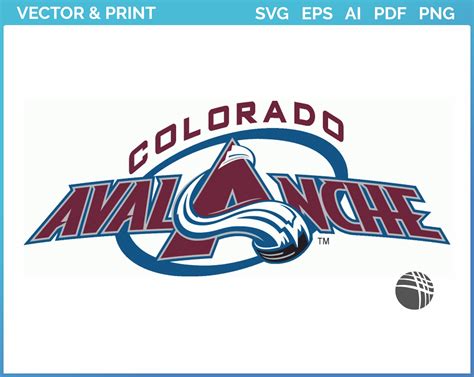 Colorado Avalanche Wordmark Logo 1999 Hockey Sports Vector Svg
