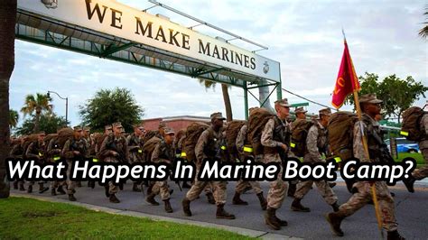 Marine Corps Boot Camp Experience Youtube