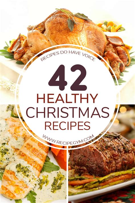 42 Best Healthy Christmas Recipes To Try Out Recipe Gym
