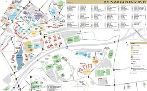 Jmu Campus Map