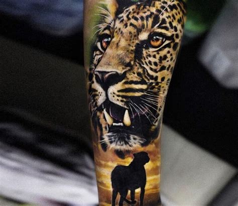 Leopard Tattoo By Andrey Stepanov Post 28012 Leopard Tattoos