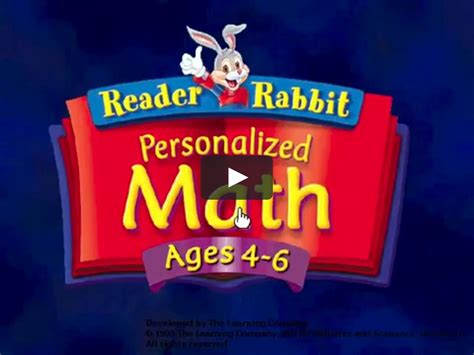 Reader Rabbit Math 4 6 Full Walkthrough Reader Rabbit Wallpaper