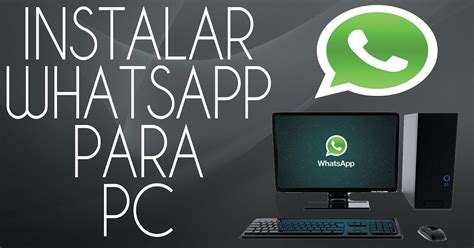 Tip Instalar Whatsapp En El Pc Gadget White