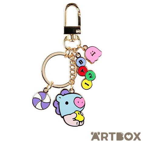 Buy Line Friends Bt21 Baby Mang Jelly Candy Enamel Keychain At Artbox