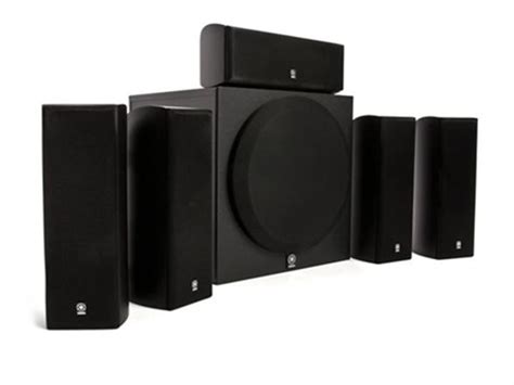 Yamaha 51 Home Theater Speaker System With Powered Subwoofer