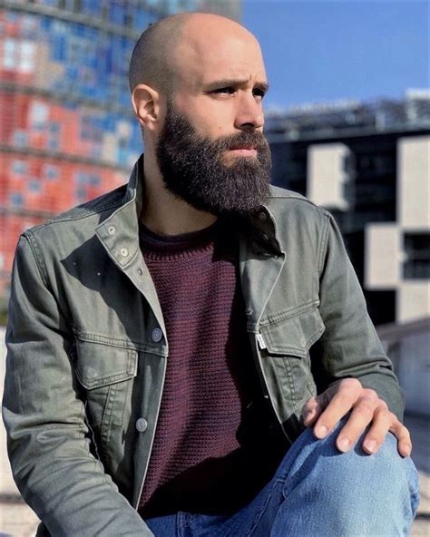 classy beard styles for bald men beards styles