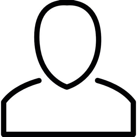 Free Icon Profile User Outline