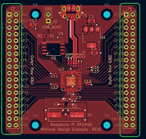 Designing A Pcb For The Rp2040 Microcontroller Microcontroller Tutorials