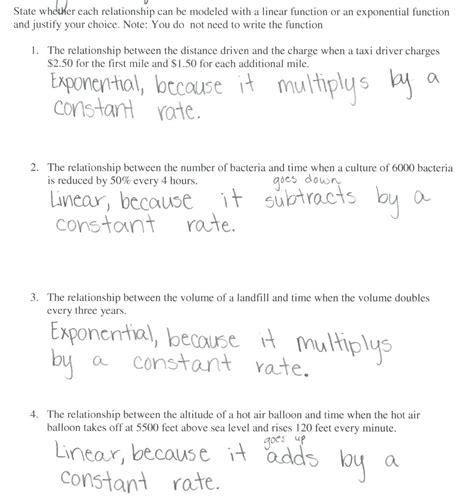 Growth And Decay Worksheet A Worksheet Is A Sheet Of Paper Due To An