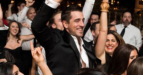 Aaron Rodgers Partied His Face Off At Randall Cobbs Wedding