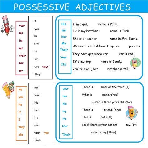 Ficha Interactiva De Possessive Adjectives Para 2nd Grade Hot Sex Picture