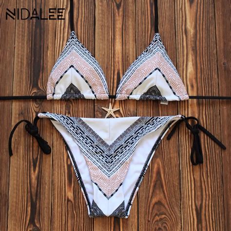 Nidalee Brand Bikinis Women Sexy Bikinis 2018 Push Up Brazilian
