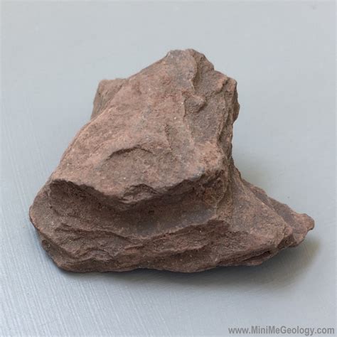 Red Slate Metamorphic Rock Mini Me Geology