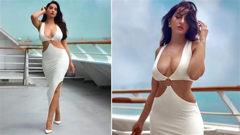 Nora Fatehi Has A Love Affair With Bodycon Dresses Here Is The Proof Iwmbuzz