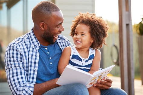 Dad Teaching Child To Read San Antonio Charter Moms