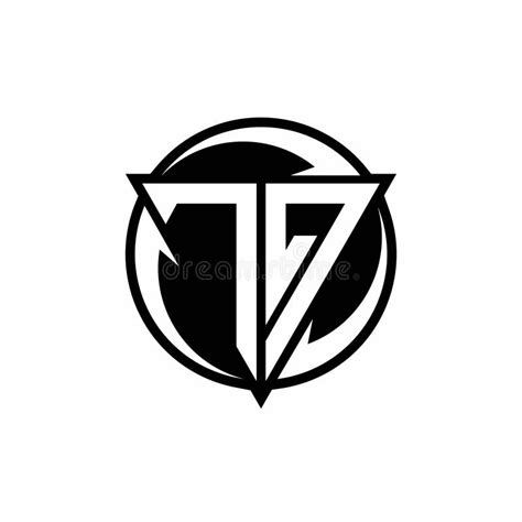 Tq Logo Monogram Design Template Stock Vector Illustration Of