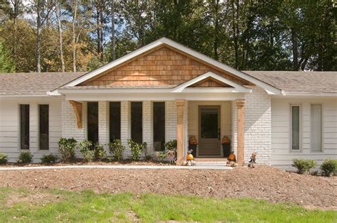 Adding A Front Porch To A Ranch Style Home Adding A Front Porch