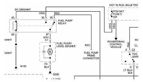 1992 Camaro Fuel Pump Wiring Diagram