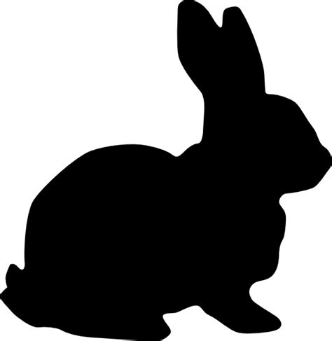 Cute Bunny Clipart Silhouette 20 Free Cliparts Download Images On