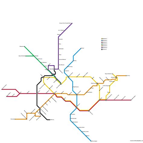 Harta Extinsa A Metroului Din Bucuresti Rromania