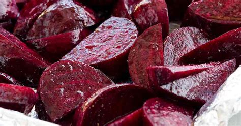 Remove the foil from the beets and let them sit for a few minutes before. boiled golden beets