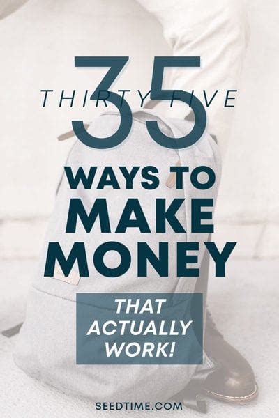35 Ways To Make Money Seedtime