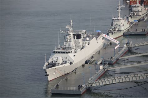 Type 056 Corvette 583 Shang Rao In Service With Pla Navy Chinese