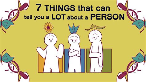 7 Things That Can Tell You A Lot About A Person