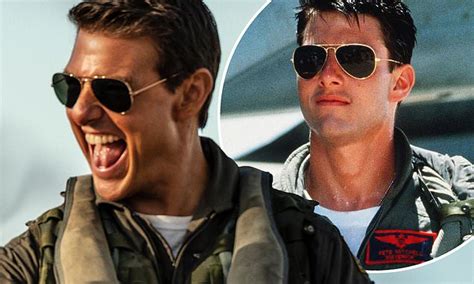 Tom Cruise Looks As Youthful As Ever As He Reprises Role In Top Gun Sequel Daily Mail Online
