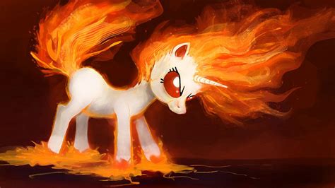 Fire Pony Pony Art Painting