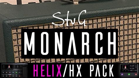 Stu G Monarch Helixhx Pack With Tone Matched Irs — Official Tone Junkie Store