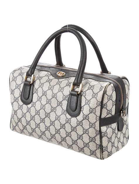 Gucci Vintage Gg Plus Boston Bag Handbags Guc164671 The Realreal