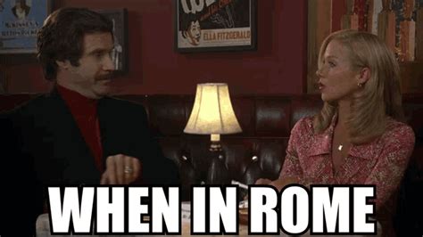 Anchorman When In Rome  Anchorman When In Rome Discover And Share S