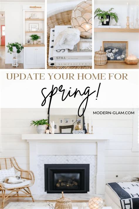 Spring Home Tour And 5 Easy Ways To Update Your Home For Spring Budget