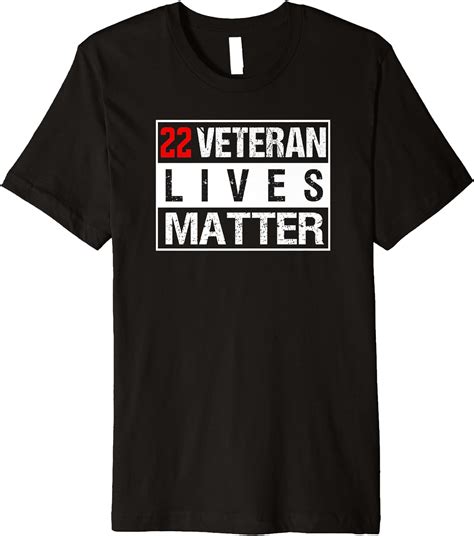 22 Veteran Lives Matter Suicide Awareness Military Veteran