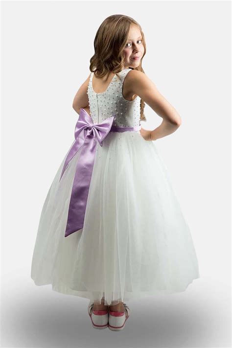 Lilac Lavender Dress For Flower Girl Lilac Lavender Purple Wedding