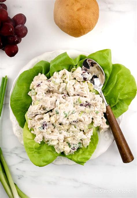 Nutrition facts for discontinued items from the panera bread menu. Cranberry Chicken Salad with Apples - Slender Kitchen