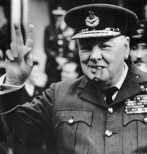 Churchill Sir Winston Leonard Spencer Ww2 Gravestone
