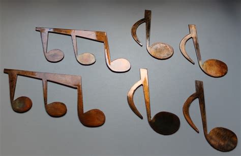15 The Best Metal Music Notes Wall Art