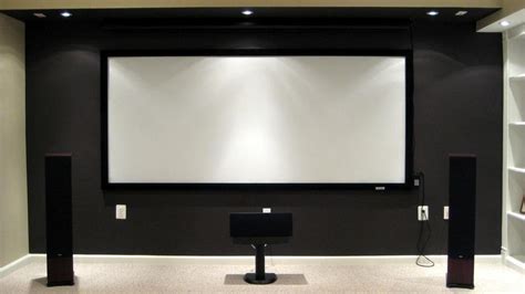 Projection Screen Cinema Size 120 Inch 169 Brightness For Home Theater